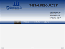Tablet Screenshot of brock-assoc.com